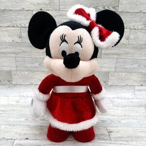 Disney Minnie Mouse 12" Singing/Dancing Christmas Plush